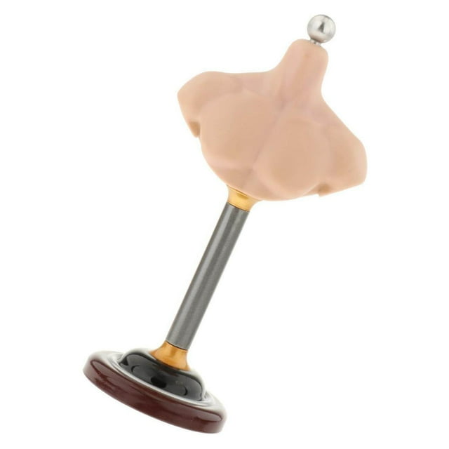 Support de Buste pour Homme Femme 1/6 Demi-Tête Base Sculptante Modèle Plateforme en PVC pour Perruques Homme C