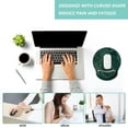 thumbnail image 4 of Avolia Mouse Pad with Wrist Support, Ergonomic Mouse Pad with Memory Foam Wrist Rest Cushion, Non- Rubber Base Gaming Mice Pad for Home Office Computer Laptop, Grey, 4 of 13