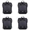 thumbnail image 1 of 4X Rhinowalk Bolsa Alforja de la Bicicleta Impermeable Bolsa Carretera Bolsa de Asiento Trasero de Ciclismo Asiento Trasero Bolsa Mochila 20L (Negro), 1 of 5