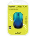 thumbnail image 7 of Logitech Design Collection Limited Edition Wireless Optical Mouse, Blue Aurora, 7 of 7