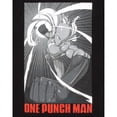 thumbnail image 3 of One Punch Man - Camiseta Saitama Hombres (Negro), 3 of 4