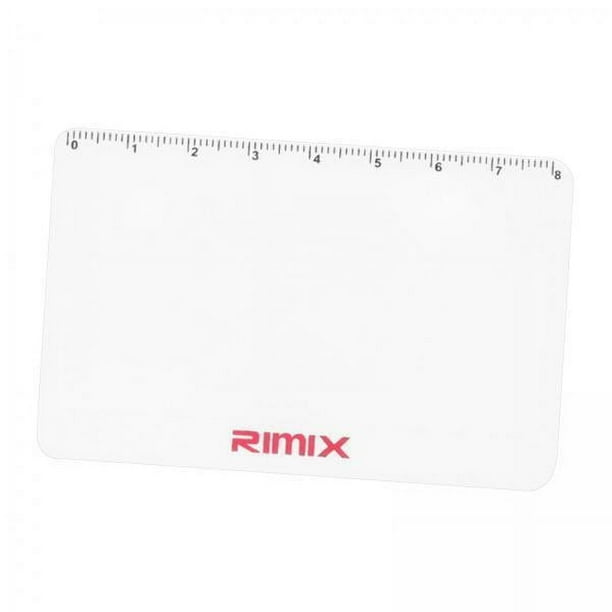 5x Tamaño de tarjeta de crédito Regla Lente de Fresnel Arrancador de fuego Lupa de plástico compacta Lupa de bolsillo Lupa para leer y 5 piezas