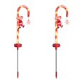 thumbnail image 7 of LED Solar Christmas Decorative Candy Cane Sign Light Outdoor Pile Light Used for Road Garden Garden Lawn Lamp Christmas Gift (1PC Elk), 7 of 7