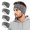 4 Black, variant on Ear Warmers Headband, Fleece Earmuffs Running Headband Winter Ear Covers Moisture Wicking Ski Sport Headband 4 Pcs for Men