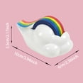 thumbnail image 2 of Tape Dispenser Set Pattern Rainbow Tape Reusable Desk Supplies Desk Accessories For Women Men Stationery Cards And Envelopes Set Kids, 2 of 6