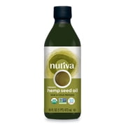 Nutiva Nurture Vitality Organic Cold Pressed Hemp Oil, 16 fl oz