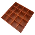 thumbnail image 1 of SHINYPASING Rustic Brown Wood Shadow Display Box with 16 Compartments for Home Wall Storage, 1 of 6