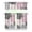 color-1707, variant on Kitchen Curtains 36 Inch Short - 3 Panel Set, Rod Pocket Window Curtain, Boho Floral Tribal Style, 100% Polyester for Farmhouse, Kitchen, Cafe, Bedroom, Easy Wash