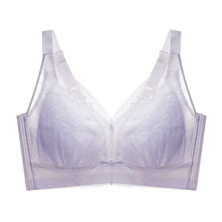 

Vedolay Sports Bras For Women Pack Women s Full Coverage Non Padded Women Minimizer Bra -Comfort And Double Support(White 38)