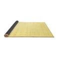 thumbnail image 2 of Ahgly Company Indoor Rectangle Solid Yellow Modern Area Rugs, 3' x 5', 2 of 4