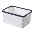 thumbnail image 1 of mmirethe Ventilation Convenient Storage Cabinet For Chopsticks And Forks Storage Basket Storage Box Baskets Desk white mini white m, 1 of 6