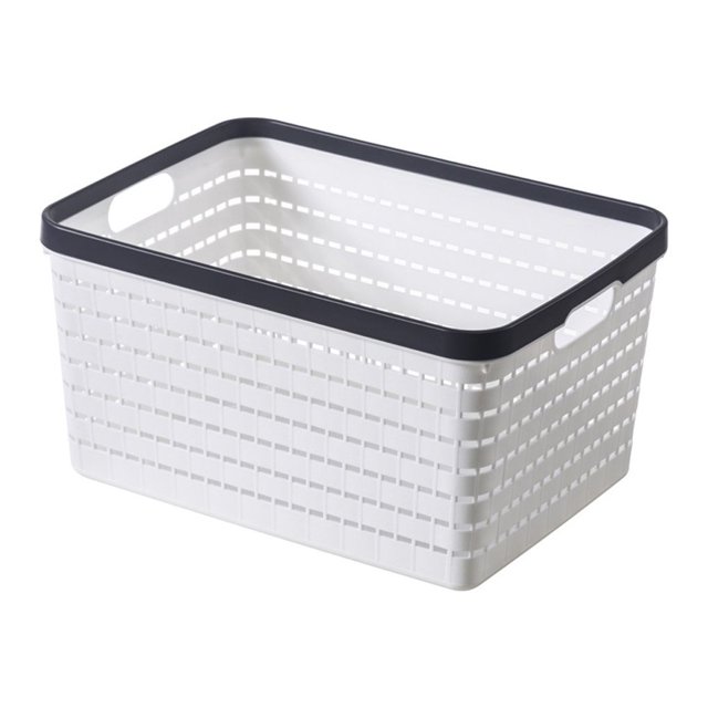 mmirethe Ventilation Convenient Storage Cabinet For Chopsticks And Forks Storage Basket Storage Box Baskets Desk white mini white m