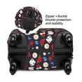 thumbnail image 4 of Lsque Rose Rabbit Printed Luggage Cover, Travel Luggage Protector,Scratch and Dirt Resistant, Fits 18-32 Inch Luggage - Medium, 4 of 9