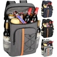 thumbnail image 1 of czcpp-Cooler Backpack, 32 Cans Insulated Backpack Cooler, Large Leakproof Cooler Bag, Beach Travel Camping Lunch Backpack, 1 of 4