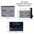 thumbnail image 4 of iRV Technology iRV32V2 AM/FM/CD/DVD/MP3/MP4/entrada y salida HDMI con ARC/Digital 2.1/sonido envolvente/Bluetooth/CEC/NFC, radio estéreo para vehículos recreativos de montaje en pared de 3 zonas con c, 4 of 5