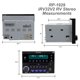thumbnail image 4 of iRV Technology iRV32V2 AM/FM/CD/DVD/MP3/MP4/entrada y salida HDMI con ARC/Digital 2.1/sonido envolvente/Bluetooth/CEC/NFC, radio estéreo para vehículos recreativos de montaje en pared de 3 zonas con c, 4 of 5