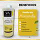 thumbnail image 3 of Aceite Masajes Manzanilla Corporal Spa Profesional 1 Litro VA, 3 of 3