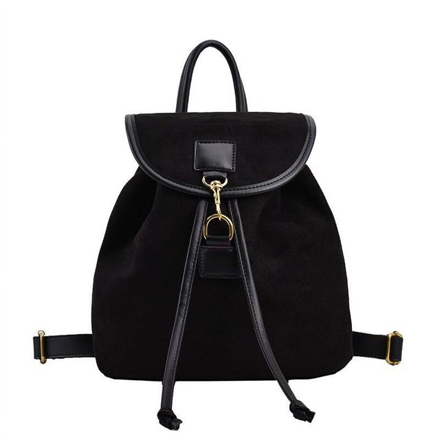 Mochila bolso de mujer moda casual simple de alta calidad mochila de estudiante de cuero Uso versátil