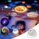 thumbnail image 1 of Proyector Nocturno, Diseño de Planetario 7 En 1, Galaxias y Nebulosas En Rotación 360°, Ambiente Relajante para Dormitorio, Proyección Musical, Puerto de Alimentación Usb, Estilo Lujoso, 121 X 110 X, 1 of 7