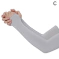 thumbnail image 1 of Protection Cooling Arm Sleeves Black With Hand Cover 50 Outdoor Sun Sl N7 X5M4, 1 of 1