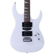 thumbnail image 5 of Glarry Full Size Beginner Electric Guitar with Amplifier, Guitar Bag, White, 5 of 7