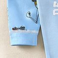 thumbnail image 6 of TOWED22 Toddler Baby Boy Set Clothes Long Sleeve Cute Print Tee Sweatpants Elastic Waist Casual Winter Outfits 2Pcs(Sky Blue,3-6 M), 6 of 6