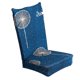 thumbnail image 3 of Cubierta elástica para silla de comedor, cubierta para taburete , protección de asiento, decoración de Hotel Estilo_6 Soledad  Fundas para silla de comedor, 3 of 6