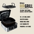 thumbnail image 6 of Ninja Foodi AG300 Electric Contact Grill with 4-Qt Air Fryer, Metal Housing, 1 Count, 1800 Watts, 6 of 10