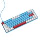thumbnail image 2 of Teclado de computadora T8 68 teclas Teclado de computadora con cable Teclas luminosas Retroiluminación, 2 of 8