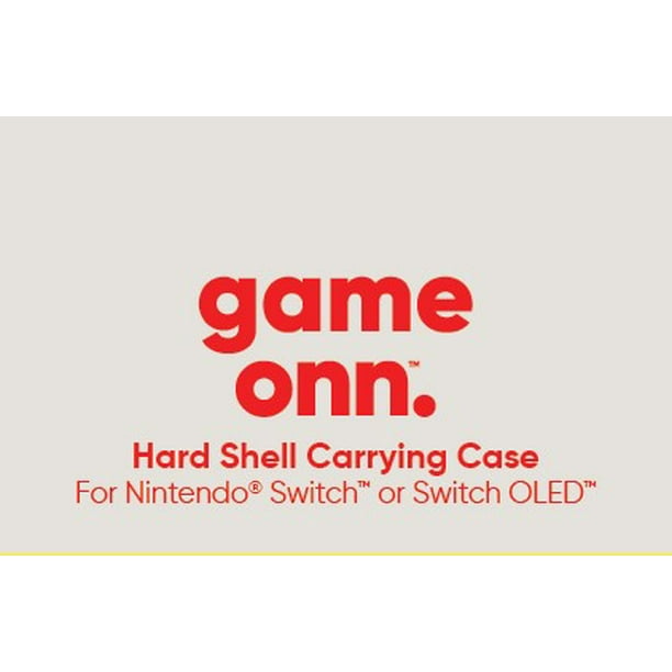 onn. Hard Shell Carrying Case for the Nintendo Switch or Switch OLED ...