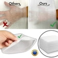 thumbnail image 4 of Jinsinto 15*30cm 50 Pcs Bubble Wrap Bags, Tableware Moving Boxes, Packing Material, Moving Foam Sheets for Packing, Storage and Shipping, 4 of 5
