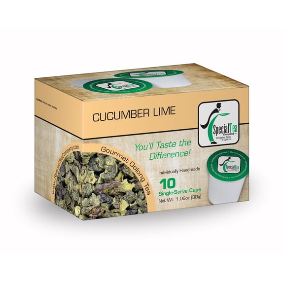 Special Tea Cucumber Lime Oolong Tea Single Serve