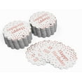 thumbnail image 3 of Inkdotpot Real Rose Gold Foil Happy Birthday Tags Favor Hang Paper Tags 50 Piece, 3 of 7