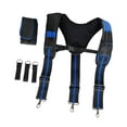 thumbnail image 4 of Cinturón de herramientas suspender la de suspensión ajustable de servicio pesado para hombres de fontanería para techos Azul, 4 of 8