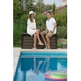 thumbnail image 3 of Keter 120 Gallon Resin Large Deck Brushwood Box for Patio Garden Furniture, Outdoor Cushion Storage, Pool Accessories, and Toys, Brown, 3 of 5