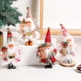 thumbnail image 3 of Billuyoard Las decoraciones festivas de Papá Noel difunden la alegría navideña con estos adornos Kits de decoración para fiestas verde 【21.3 cm * 9.6 cm】, 3 of 6