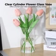 thumbnail image 4 of 12 jarrones de cristal cilíndricos, florero de cristal transparente, portavelas de huracán para pilar, decoración de mesa de comedor, centro de mesa de fiesta de boda, decoración del hogar para mesas, 4 of 7