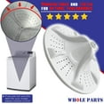 thumbnail image 3 of Whole Parts Washer Washplate Part #W10553968 - Replacement and Compatible With Some Maytag and Whirlpool Washing Machines, 3 of 9
