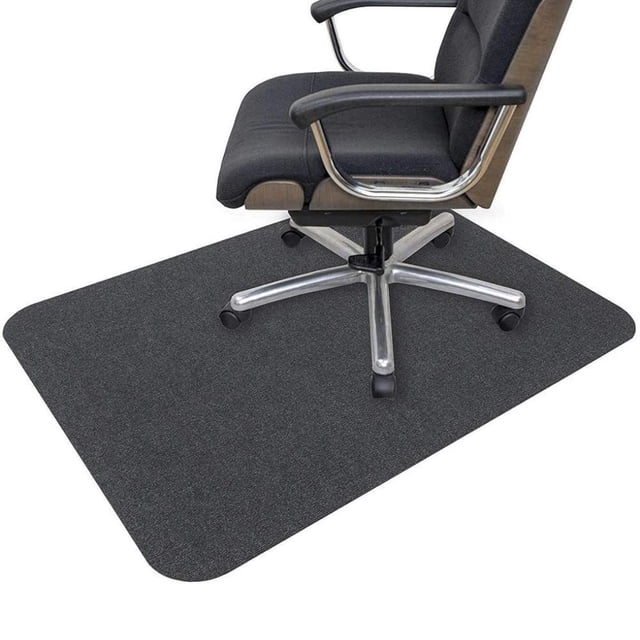 Alfombrilla para silla de oficina, para suelos de madera, baldosas, para juegos de ordenador, con ruedas, de PVC, autoadhesiva, impermeable, antideslizante.