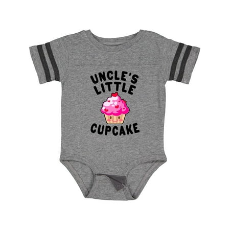 

Inktastic Uncles Little Cupcake Gift Baby Girl Bodysuit