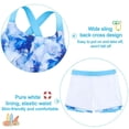 thumbnail image 4 of Girls Tankini Swimsuit Two Piece Bathing Suits Summer Beach Swimwear with Shorts 7-11 Years, 4 of 6