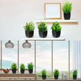 thumbnail image 4 of Small Fake Plants Mini Artificial Potted Plants Indoor Plastic Artificial Plants Aesthetic Eucalyptus Greenery Decor for Office Shelves Living Room Bathroom Bedroom (Fresh Style, 10 Packs), 4 of 5