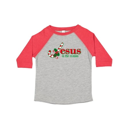 

Inktastic Candy Cane Jesus Boys or Girls Toddler T-Shirt