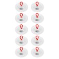 thumbnail image 1 of 5 pairs of Stainless Steel Cymbals Creative Finger Cymbals Musical Instrument, 1 of 8