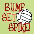 thumbnail image 2 of CafePress - Bump, Set, Spike Long Sleeve T Shirt - Long Sleeve Infant T-Shirt, 2 of 2