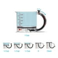 thumbnail image 3 of 4-in-1 Multifunctional Measuring Cup,Adjustable Base Kitchen Measuring Cup,Push-In Measurings Cups with Oz/Ml Dual Markings,Multi  Cube Cups for Cooking and Baking, 3 of 8