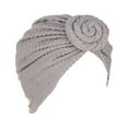 thumbnail image 2 of Women Turbans Knot Pre Tied Bonnet Beanie Cap Headwraps Hats, 2 of 2