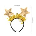 thumbnail image 2 of unbranded Para El Con De Lentejuelas Doradas Para Fiestas Y Festiva, 2 of 8