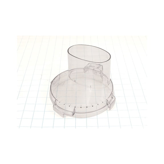 Appliance Factory Parts Cover with Large Feed Tube Gray for DL DLC117BGTX1