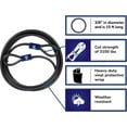 thumbnail image 5 of Brinks Flex Weave Flexible Steel 3/8in x 15ft Open Loop Cable Lock, 5 of 12